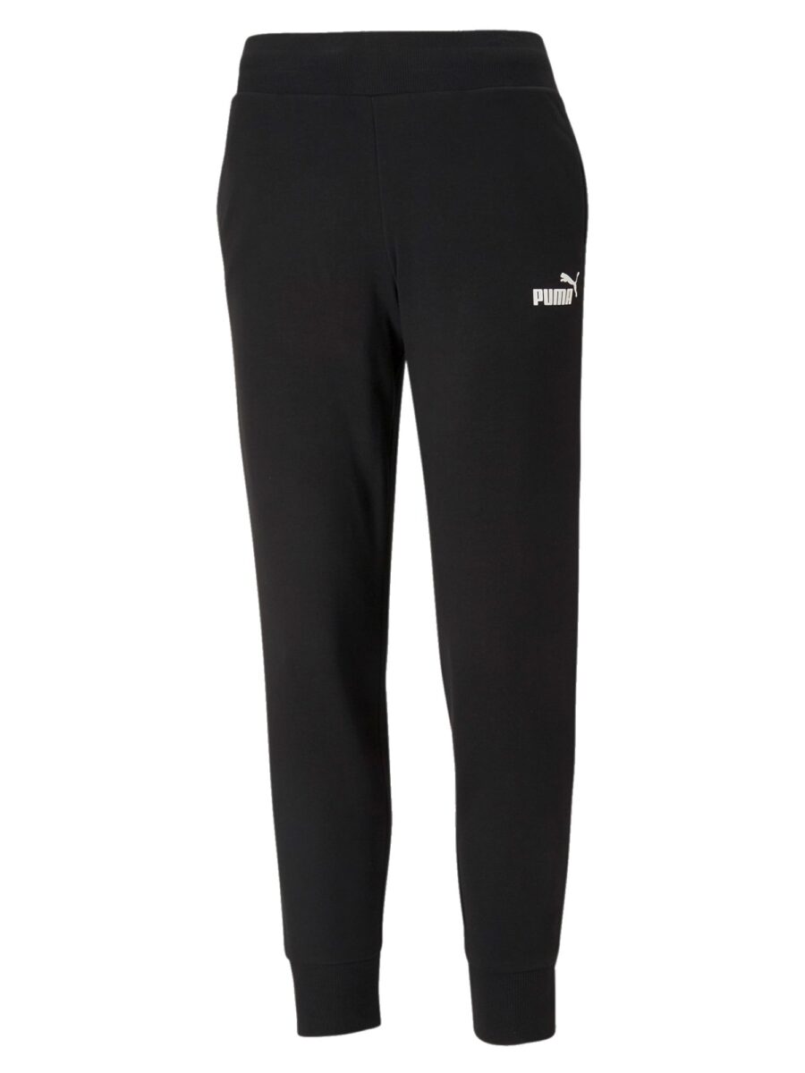 PUMA Sportnadrágok 'Essential'  fekete / fehér-hu