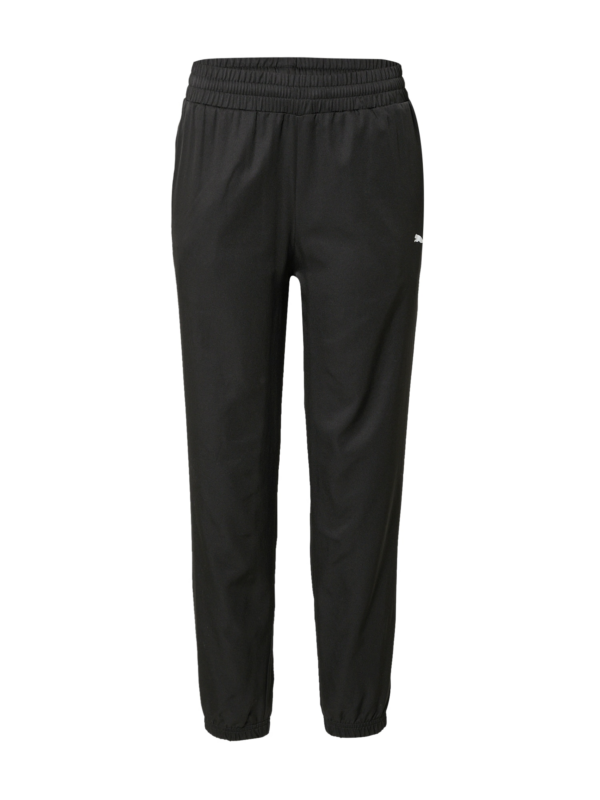 PUMA Sportnadrágok fekete / fehér-Ár PUMA Sportnadrágok fekete / fehér-Ár