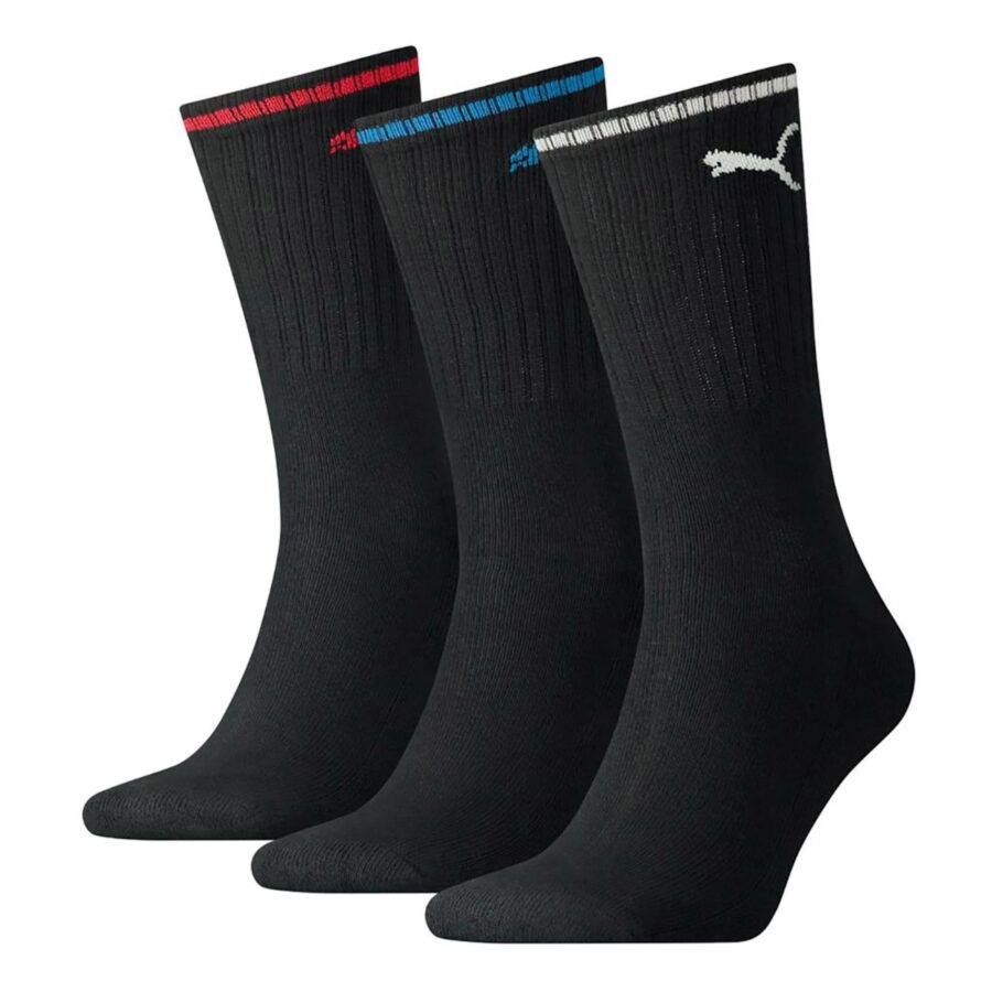 PUMA Sportzoknik  királykék / tűzpiros / fekete / fehér-hu