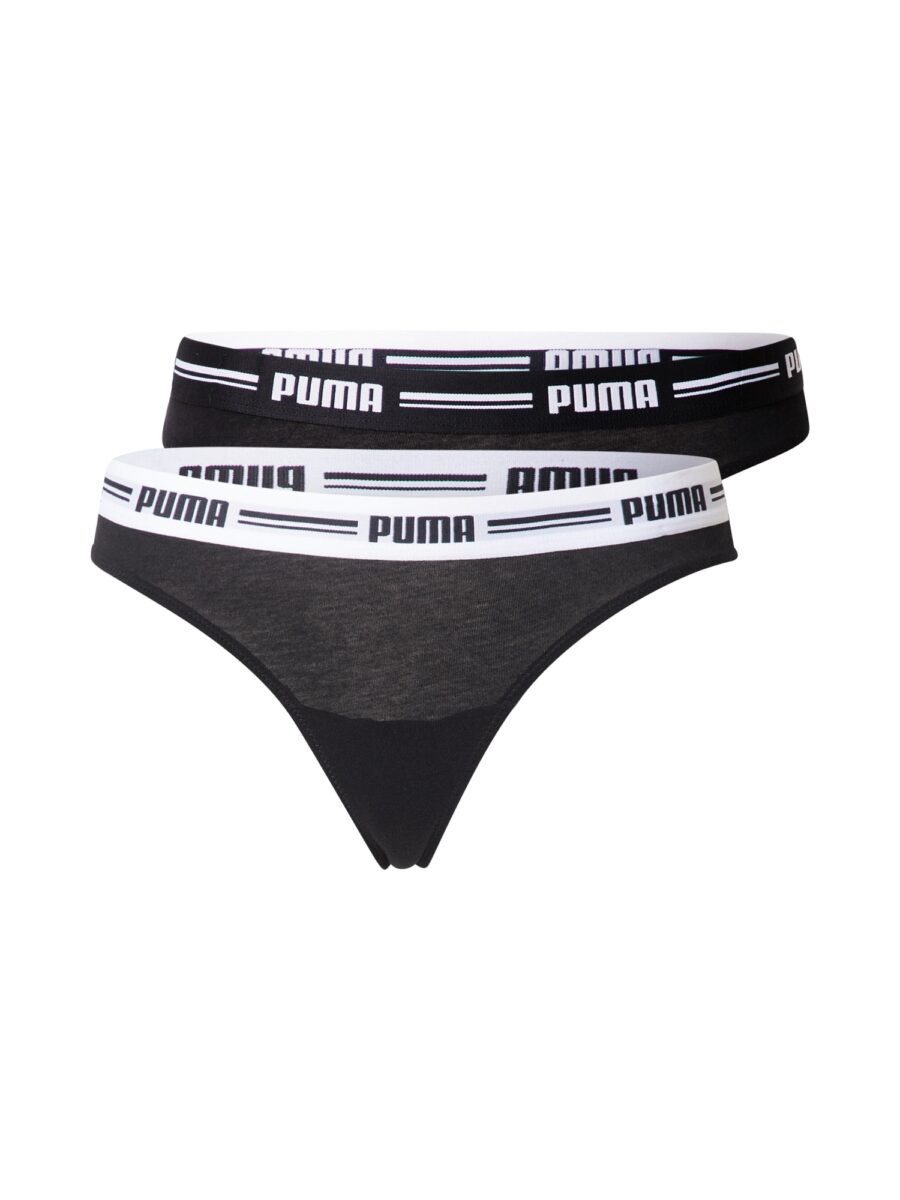 PUMA String bugyik  fekete / fehér-hu