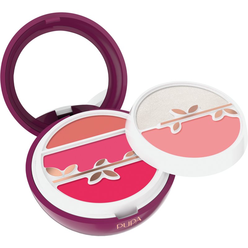 PUPA Milano All You Need Is Owl Owl make-up paletta szemre és szájra árnyalatok széles választéka VIOLET 1 db