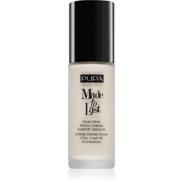 PUPA Milano Made to Last tartós folyékony alapozó árnyalat 010 Porcelain 30 ml-ár