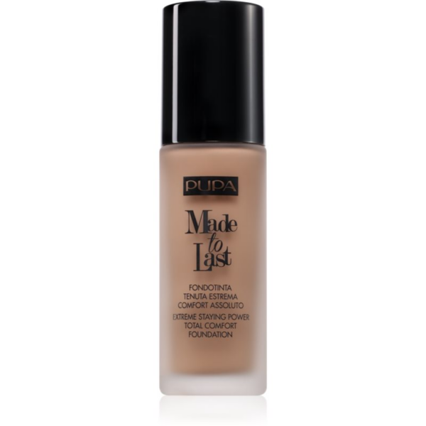PUPA Milano Made to Last tartós folyékony alapozó árnyalat 060 GOLDEN BEIGE 30 ml-ár
