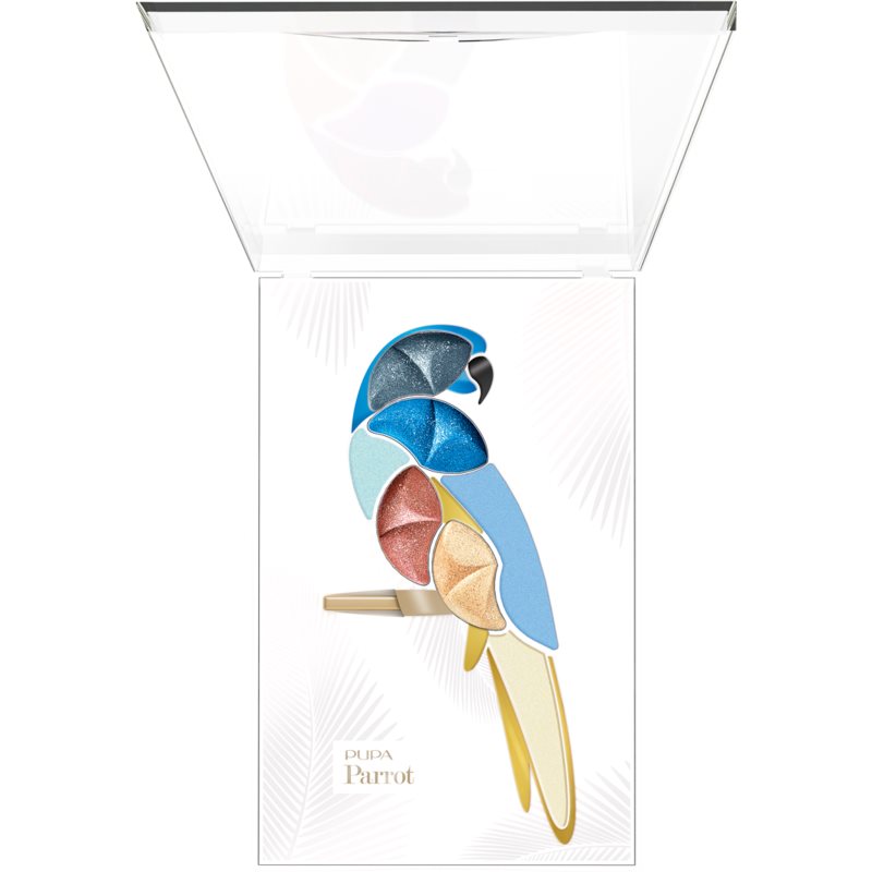 PUPA Milano Parrot szemhéjfesték paletta árnyalatok széles választéka 003 Rio 300 g