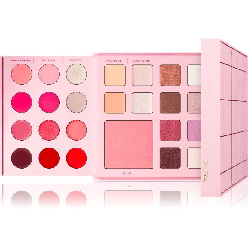 PUPA Milano Pupart M multifunkciós arc paletta árnyalat Pink 18.8 g