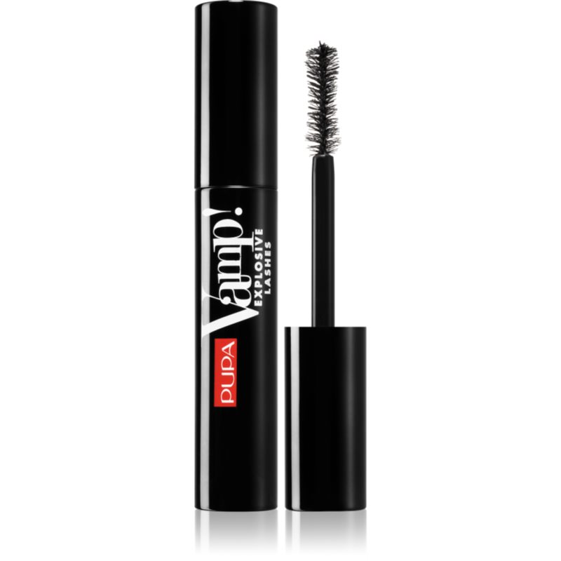 PUPA Milano Vamp! Explosive Lashes dúsító és hosszabbító szempillaspirál árnyalat 110 Black 12 ml-Ár