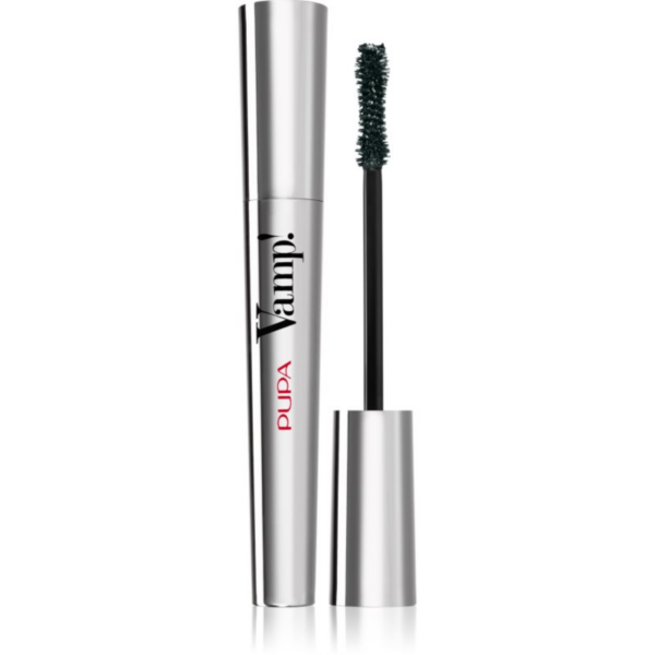 PUPA Milano Vamp! szempillaspirál a dúsabb pillákért árnyalat 504 Military Green 9 ml-ár
