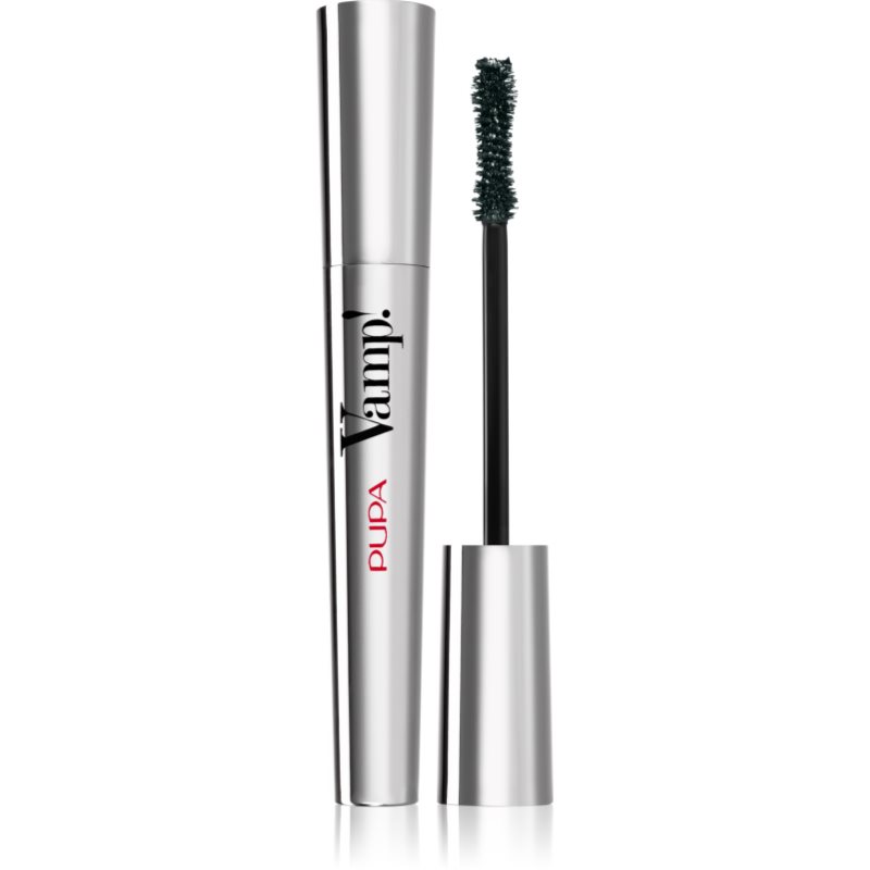 PUPA Milano Vamp! szempillaspirál a dúsabb pillákért árnyalat 504 Military Green 9 ml-ár