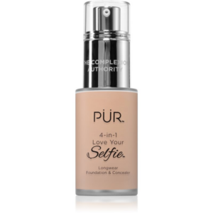 PÜR Cosmetics 4-in-1 Love Your Selfie alapozó és korrektor 2 az 1-ben árnyalat LN6 30 ml
