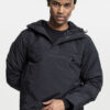 Padded tug-of-war jacket black