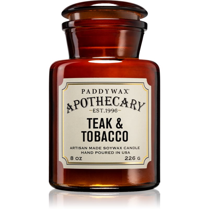 Paddywax Apothecary Teak & Tabacco illatgyertya 226 g-ár
