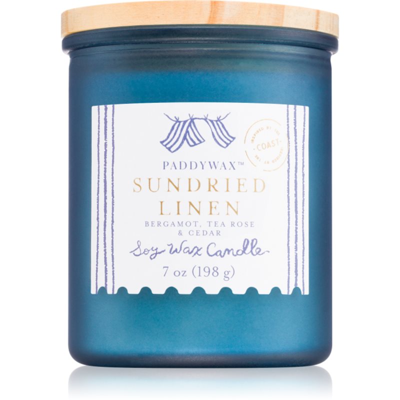 Paddywax Coastal Sundried Linen illatgyertya 198 g