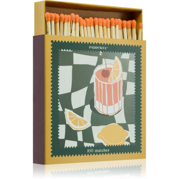 Paddywax Jumbo Boxed Cocktail gyufa 1 db-ár