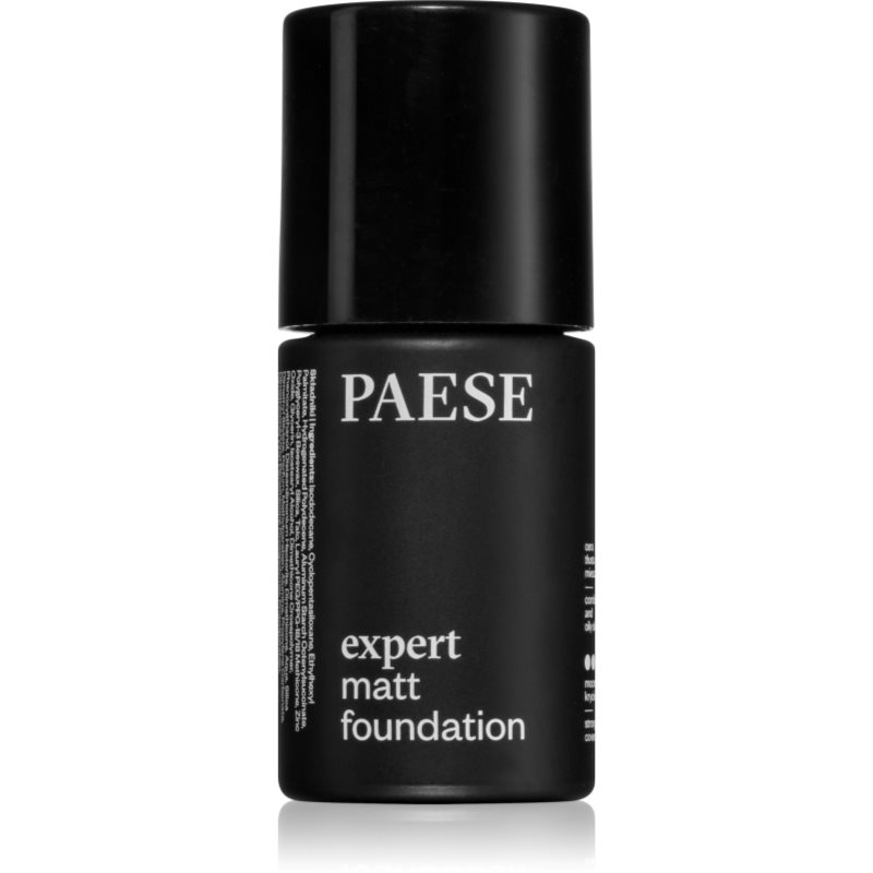 Paese Expert Matt Foundation mattító hab állagú make-up kombinált és zsíros bőrre Natural Beige 30 ml-Ár