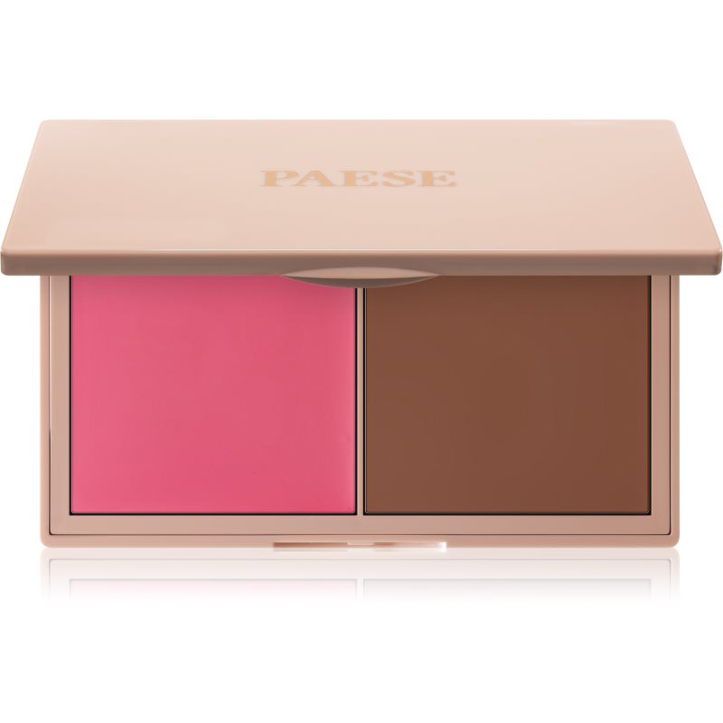 Paese Kiss My Cheeks Face Contouring Palette Cold Púderes highlight és kontúr paletta árnyalat 02 Cold 15 g-ár