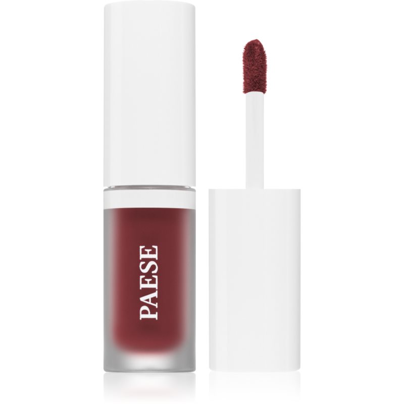 Paese The Kiss Lips Liquid Lipstick mattító folyékony rúzs árnyalat 04 Rusty Red 3