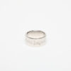 Palm Angels Classic Logo Band Ring Silver/ Silver 62-alacsony-ár