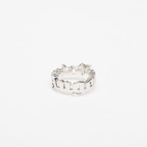 Palm Angels Classic Logo Rounded Ring Silver/ Silver 60-alacsony-ár