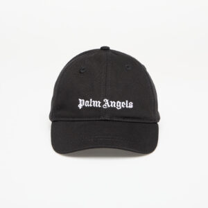 Palm Angels Kids Logo Baseball Cap Black/ Off White II-alacsony-ár