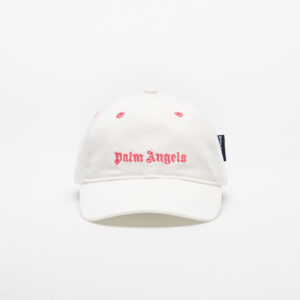 Palm Angels Kids Logo Baseball Cap Butter Cherry II-alacsony-ár