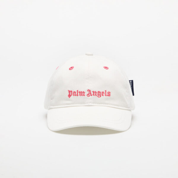 Palm Angels Kids Logo Baseball Cap Butter Cherry II-alacsony-ár