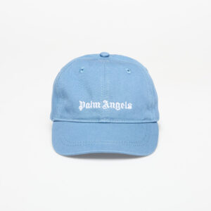 Palm Angels Kids Logo Baseball Cap Dusty Blue/ Off White I-alacsony-ár