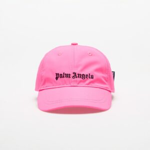 Palm Angels Kids Logo Baseball Cap Fuchsia Fluo/ Black I-alacsony-ár