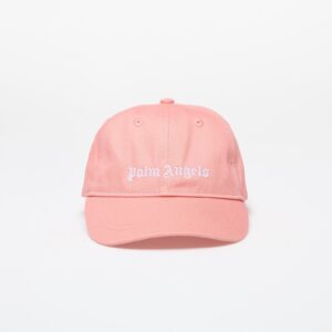 Palm Angels Kids Logo Baseball Cap Pink/ White I-alacsony-ár