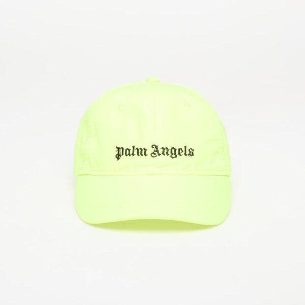 Palm Angels Kids Logo Baseball Cap Yellow/ Fluo Black I-alacsony-ár