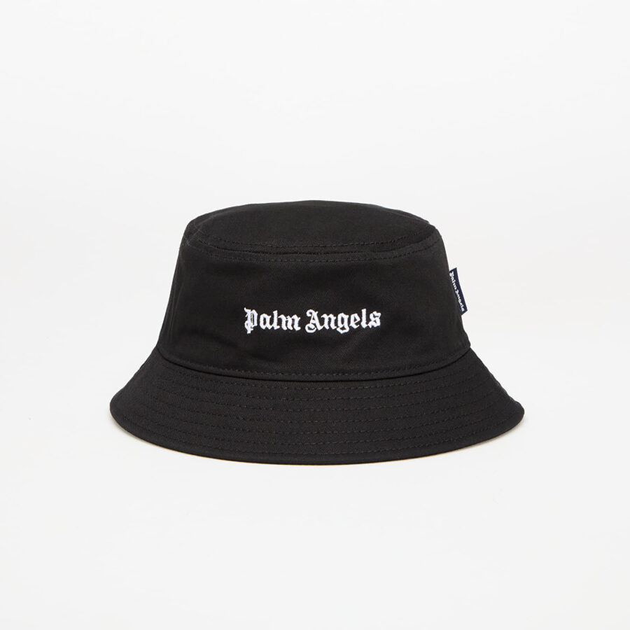 Palm Angels Kids Logo Bucket Hat Black/ Off White I-alacsony-ár