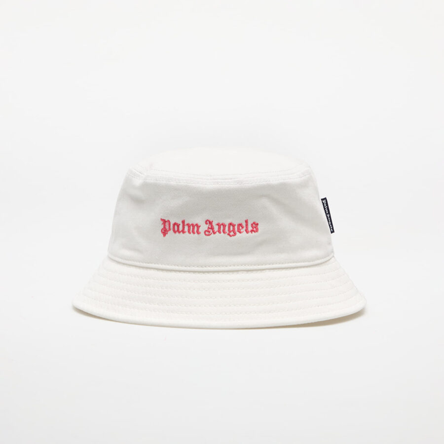 Palm Angels Kids Logo Bucket Hat Butter Cherry I-alacsony-ár