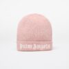 Palm Angels Kids Logo Knit Beanie Pink/ White II-alacsony-ár