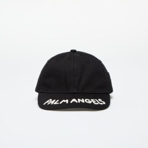 Palm Angels Kids Seasonal Logo Baseball Cap Black/ Butter I-alacsony-ár