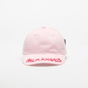 Palm Angels Kids Seasonal Logo Baseball Cap Rose Pink I-alacsony-ár