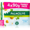 Palmolive Naturals Chamomile Szilárd szappan kamillával 4x90 g-Ár