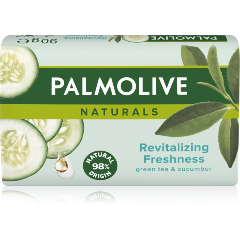 Palmolive Naturals Green Tea and Cucumber Szilárd szappan zöld teával 90 g-Ár