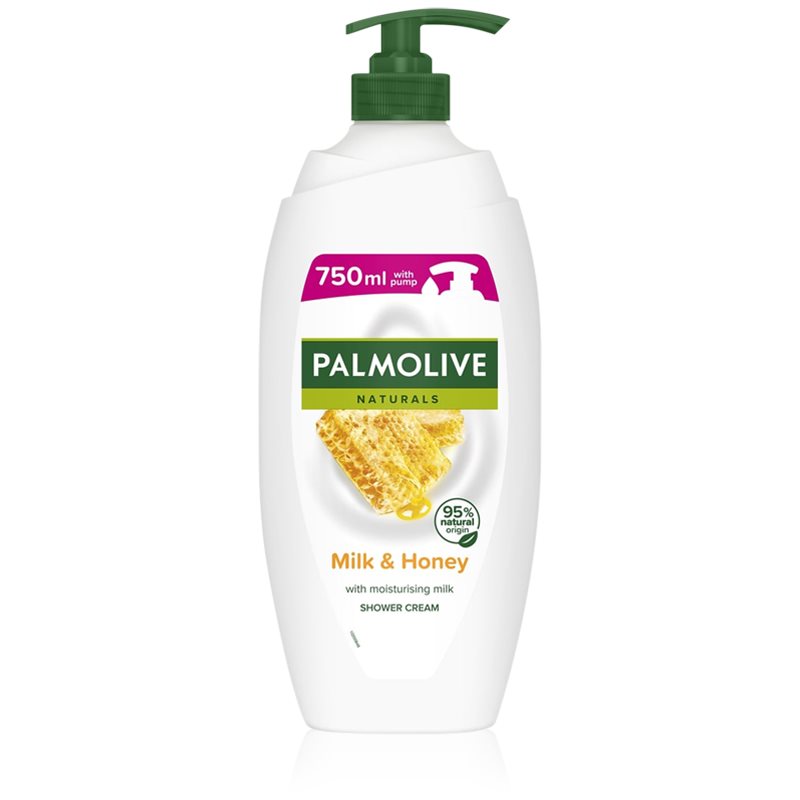 Palmolive Naturals Milk & Honey tusoló és fürdő krémes gél tejjel és mézzel pumpás 750 ml-Ár