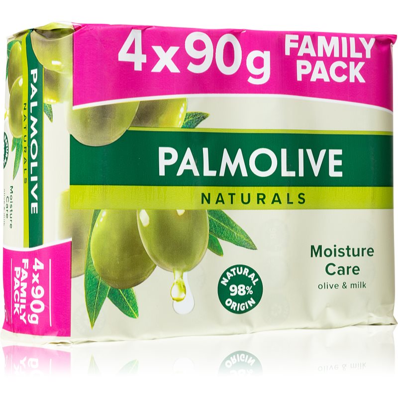 Palmolive Naturals Milk & Olive Szilárd szappan 4x90 g-Ár