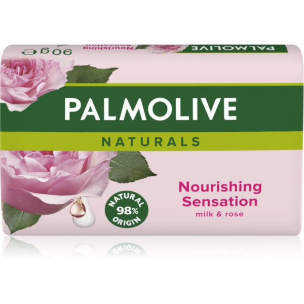 Palmolive Naturals Milk & Rose Szilárd szappan rózsa illattal 90 g-Ár