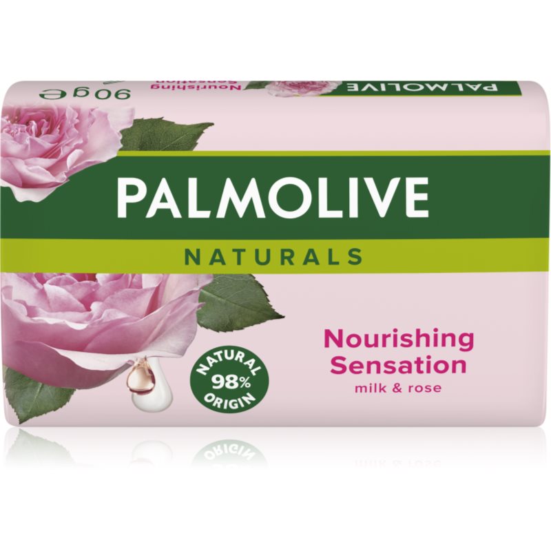 Palmolive Naturals Milk & Rose Szilárd szappan rózsa illattal 90 g-Ár
