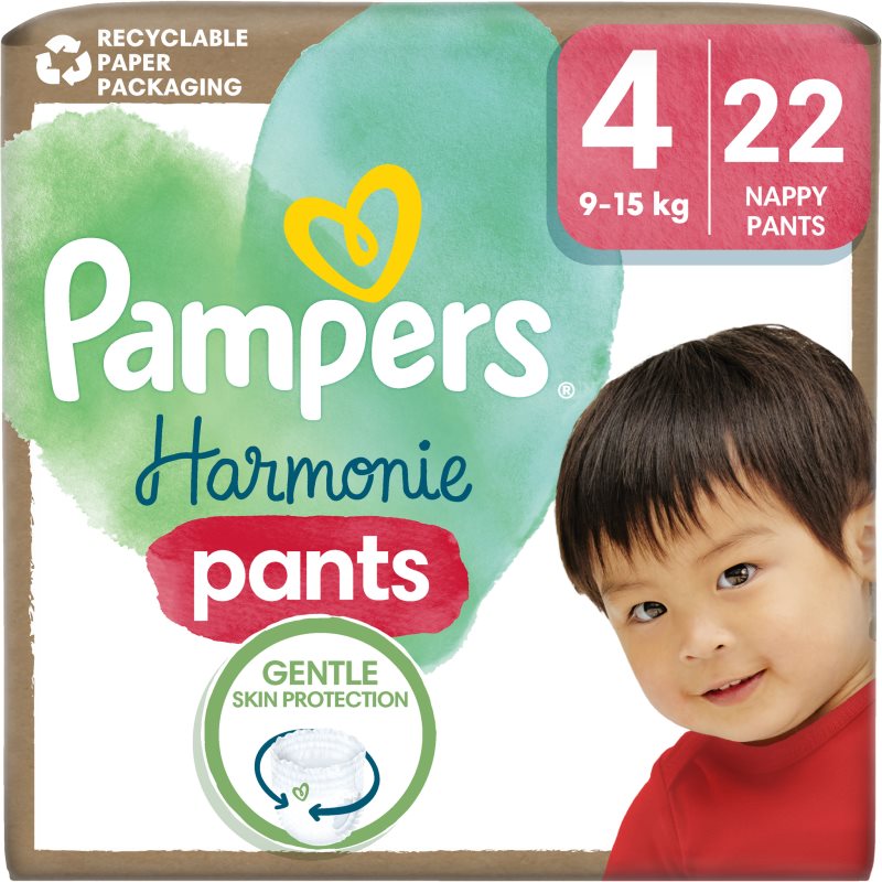 Pampers Harmonie Pants Size 4 nadrágpelenkák 9-15 kg 22 db-Ár