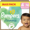 Pampers Harmonie Size 4 eldobható pelenkák 9-14 kg 74 db-Ár