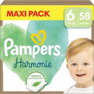 Pampers Harmonie Size 6 eldobható pelenkák 13+ kg 58 db-Ár
