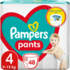 Pampers Pants Size 4 eldobható nadrágpelenkák 9-15 kg 48 db-Ár