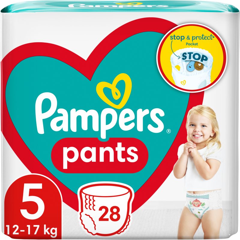 Pampers Pants Size 5 eldobható nadrágpelenkák 12-17 kg 28 db-Ár