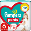 Pampers Pants Size 6 eldobható nadrágpelenkák 14-19 kg 25 db-Ár