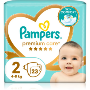 Pampers Premium Care Size 2 eldobható pelenkák 4-8 kg 23 db-Ár