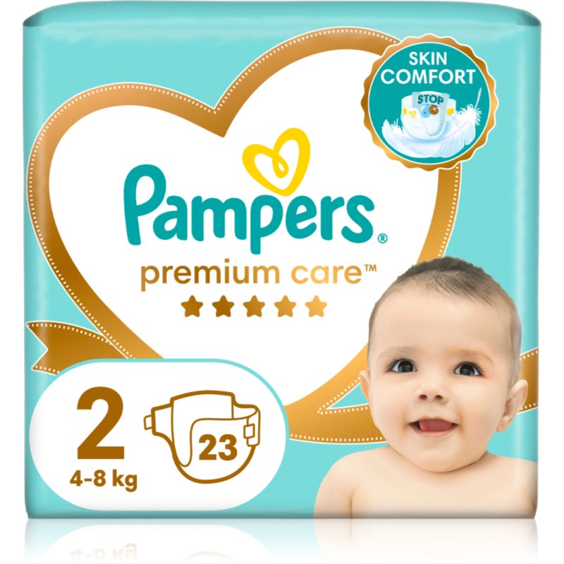 Pampers Premium Care Size 2 eldobható pelenkák 4-8 kg 23 db-Ár