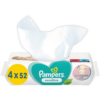 Pampers Sensitive nedves törlőkendő gyerekeknek az érzékeny bőrre 4x52 db-Ár