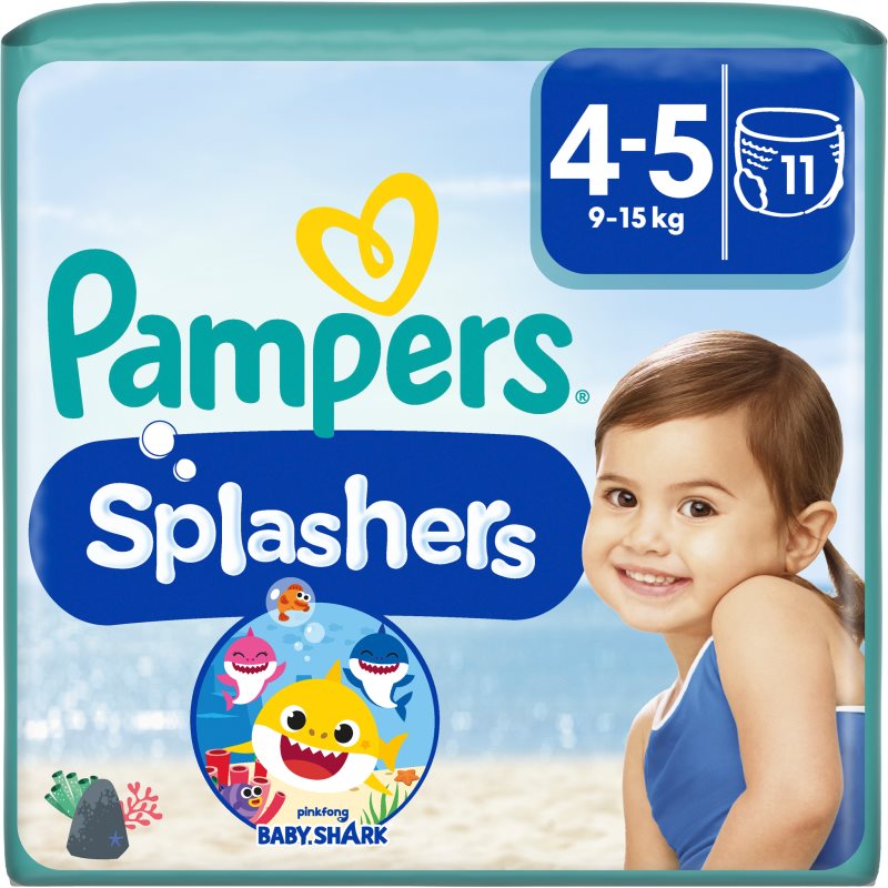 Pampers Splashers 4-5 eldobható úszópelenkák 9-15 kg 11 db-Ár